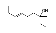 3,7-dimethylnon-6-en-3-ol Structure