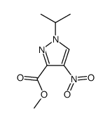 methyl 4-nitro-1-propan-2-ylpyrazole-3-carboxylate结构式