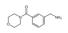 Methanone, [3-(aminomethyl)phenyl]-4-morpholinyl Structure