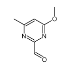 4-methoxy-6-methylpyrimidine-2-carbaldehyde Structure