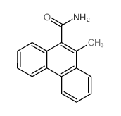 10-methylphenanthrene-9-carboxamide structure
