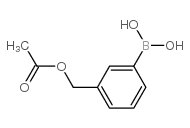 (3-(Acetoxymethyl)phenyl)boronic acid structure