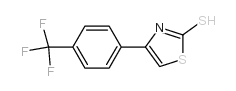 4-[4-(Trifluoromethyl)phenyl]thiazole-2-thiol structure