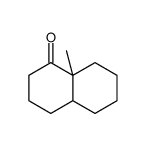 (4aS,8aR)-8a-methyl-2,3,4,4a,5,6,7,8-octahydronaphthalen-1-one结构式