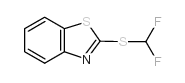 2-(DIFLUOROMETHYLTHIO)BENZOTHIAZOLE structure