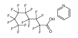 2,2,3,3,4,4,5,5,6,6,7,7,8,8,8-pentadecafluorooctanoic acid,pyridine Structure