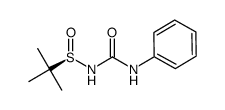 (R)-N-(phenylcarbamoyl)-tert-butanesulfinamide结构式