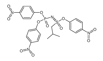 N--isobutan-sulfonimidsaeure-(α)-<4-nitro-phenylester> Structure