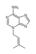 3-(3-Methyl-2-butenyl)-3H-purin-6-amine结构式