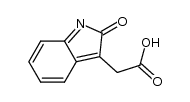 2-oxindole-3-acetic acid Structure