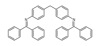 4,4'-methylenebis(N-(diphenylmethylene)aniline) Structure