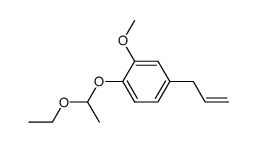 4-allyl-1-(1-ethoxyethoxy)-2-methoxybenzene Structure