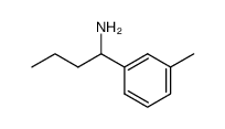 Benzenemethanamine,3-methyl--alpha--propyl-结构式