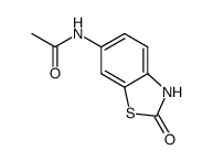 Acetamide, N-(2,3-dihydro-2-oxo-6-benzothiazolyl)- (9CI) Structure