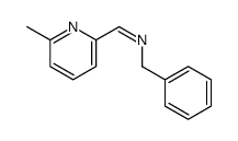 N-benzyl-1-(6-methylpyridin-2-yl)methanimine Structure