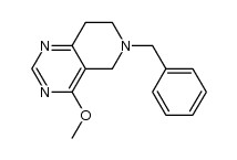 6-benzyl-4-methoxy-5,6,7,8-tetrahydropyrido[4,3-d]pyrimidine Structure