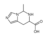 5-methyl-5,6,7,8-tetrahydroimidazo[1,5-c]pyrimidine-7-carboxylic acid结构式