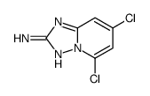 5,7-dichloro-[1,2,4]triazolo[1,5-a]pyridin-2-amine structure