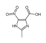 2-methyl-4-nitro-1H-imidazole-5-carboxylic acid Structure