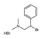 2-bromo-N,N-dimethyl-2-phenylethanamine,hydrobromide结构式
