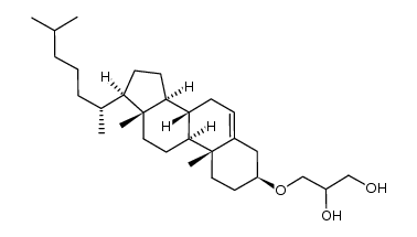 1-glyceryl cholesterol Structure