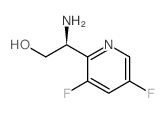 (S)-2-AMINO-2-(3,5-DIFLUOROPYRIDIN-2-YL)ETHANOL structure