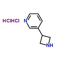 3-(3-Azetidinyl)pyridine dihydrochloride structure