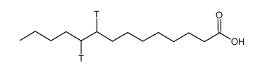 myristic acid-[9,10-3h] structure