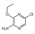 5-氯-3-乙氧基吡嗪-2-胺结构式