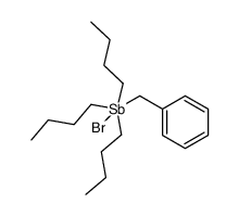 benzyltributylstibonium bromide Structure