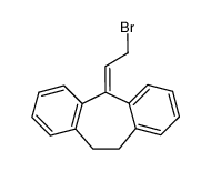 2-(10,11-dihydro-5H-dibenzo[a,d]cyclohepten-5-ylidene)ethyl bromide Structure