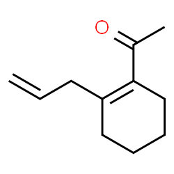 Ethanone, 1-[2-(2-propenyl)-1-cyclohexen-1-yl]- (9CI) structure