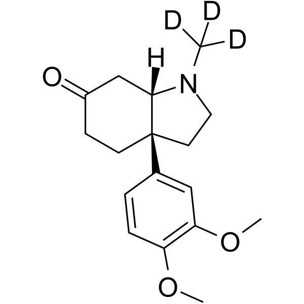 Mesembrine-d3 Structure