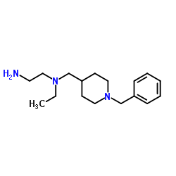 N-[(1-Benzyl-4-piperidinyl)methyl]-N-ethyl-1,2-ethanediamine结构式