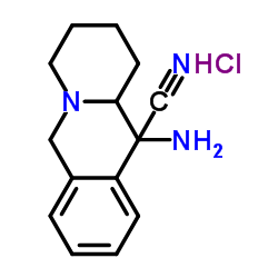 2-(2-Aminomethyl-piperidin-1-ylmethyl)-benzonitrile hydrochloride结构式