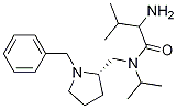 (S)-2-AMino-N-(1-benzyl-pyrrolidin-2-ylMethyl)-N-isopropyl-3-Methyl-butyraMide结构式