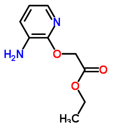 Acetic acid, [(3-amino-2-pyridinyl)oxy]-, ethyl ester (9CI) Structure