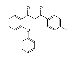 1-(2-phenoxyphenyl)-3-(p-tolyl)propane-1,3-dione Structure