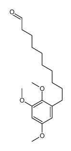 10-(2,3,5-trimethoxyphenyl)decanal结构式