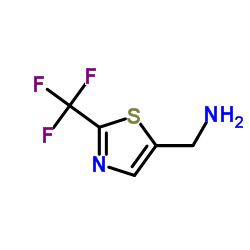 1-[2-(Trifluoromethyl)-1,3-thiazol-5-yl]methanamine Structure