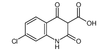 3-carboxy-7-chloro-2,4-dioxo-1,2,3,4-tetrahydroquinoline结构式