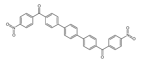 [4-[4-[4-(4-nitrobenzoyl)phenyl]phenyl]phenyl]-(4-nitrophenyl)methanone结构式