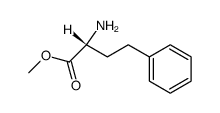 2-(R)-amino-4-phenylbutyric acid methyl ester Structure