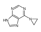 6-(aziridin-1-yl)-7H-purine结构式