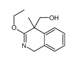 4-Isoquinolinemethanol,3-ethoxy-1,4-dihydro-4-methyl-(9CI) Structure