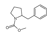 methyl 2-benzylpyrrolidine-1-carboxylate Structure