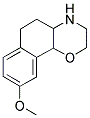 (-)-3,4,4一,5,6,10Β-六氢- 9 -甲氧基-2H -萘并[1,2-B] [1,4]-3-酮结构式
