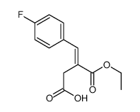 (3E)-3-(Ethoxycarbonyl)-4-(4-fluorophenyl)-3-butenoic acid结构式