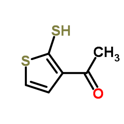 Ethanone, 1-(2-mercapto-3-thienyl)- (9CI)结构式