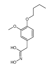 2-(4-Butoxy-3-methoxyphenyl)acetohydroxamic acid picture